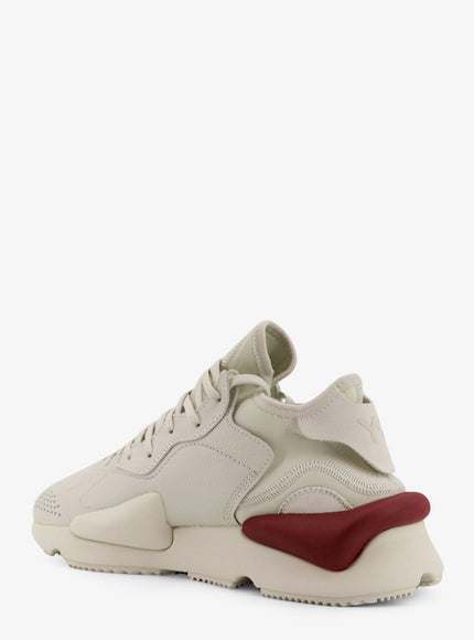 Adidas Y-3 Y-3 Kaiwa Leather And Neoprene Sneakers
