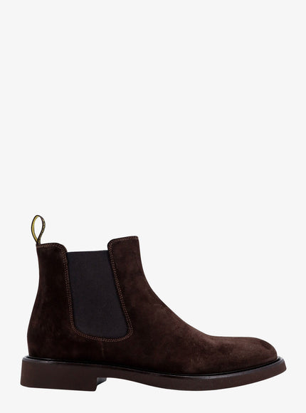 Doucal's Beatles Suede Ankle Boots Moro