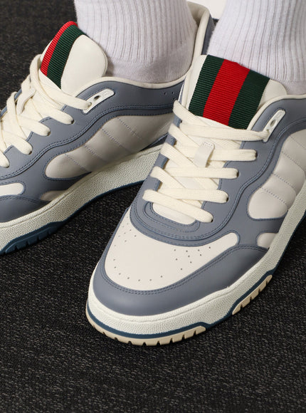 Gucci Re-Web Leather Sneakers
