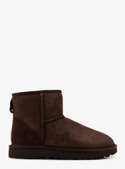 Ugg Classic Mini Ii Suede Ankle Boots Dusted Cocoa