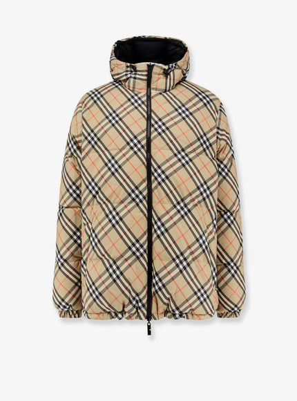 Burberry Snowdonia Reversible Down Jacket Sand Ip Check
