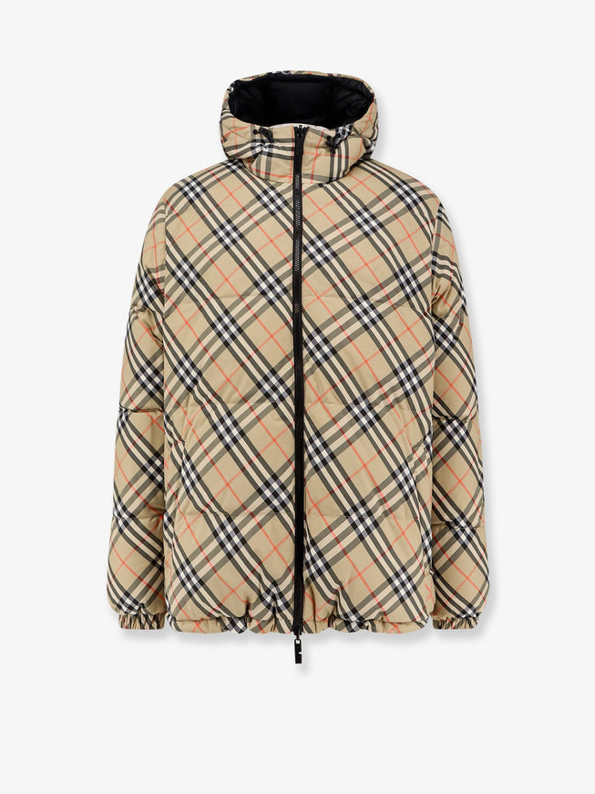 Burberry Snowdonia Reversible Down Jacket Sand Ip Check