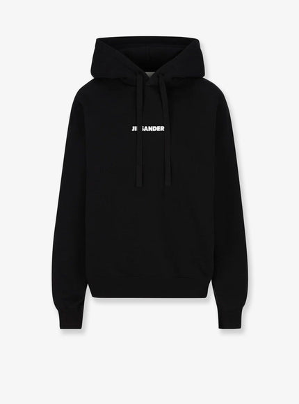 Jil Sander Sustainable Cotton Sweatshirt Nero