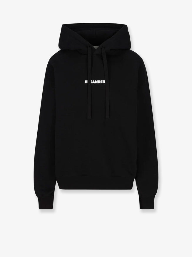 Jil Sander Sustainable Cotton Sweatshirt Nero