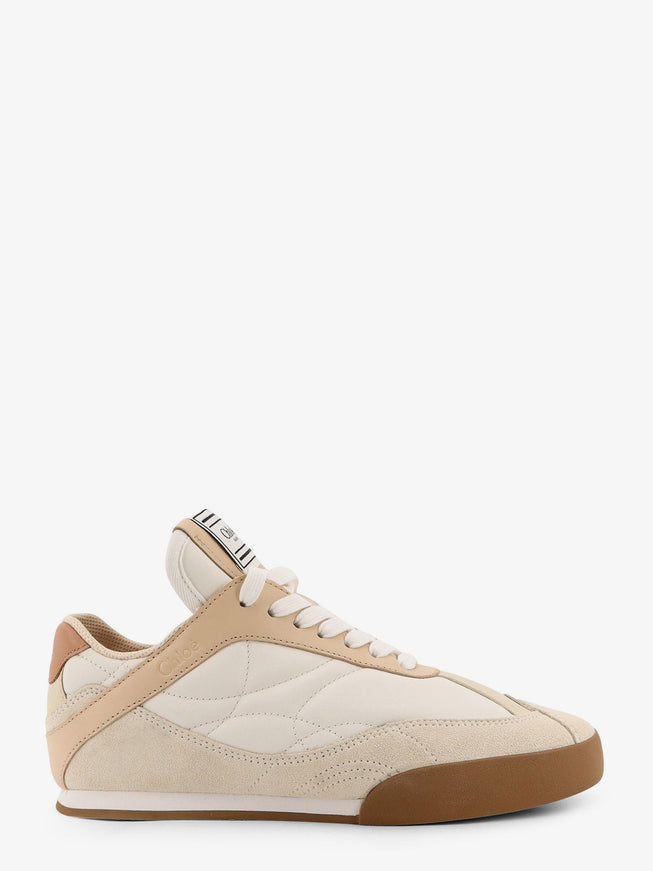 Chloe' Chloé Kick Leather Sneakers Bianco