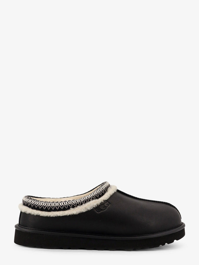 Ugg M Tasman Noir Leather Slip On Black