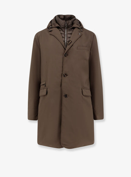 Moorer Redon-Skt Padded Coat Visone