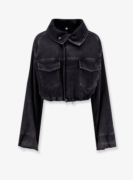 3X1 Jeanna Grey Denim Jacket Grigio