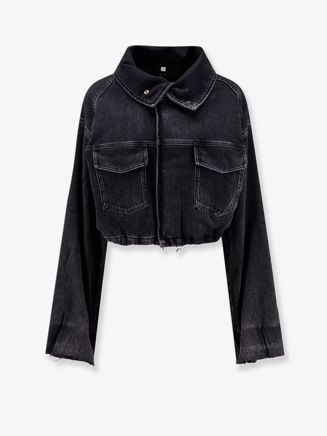 3X1 Jeanna Grey Denim Jacket Grigio