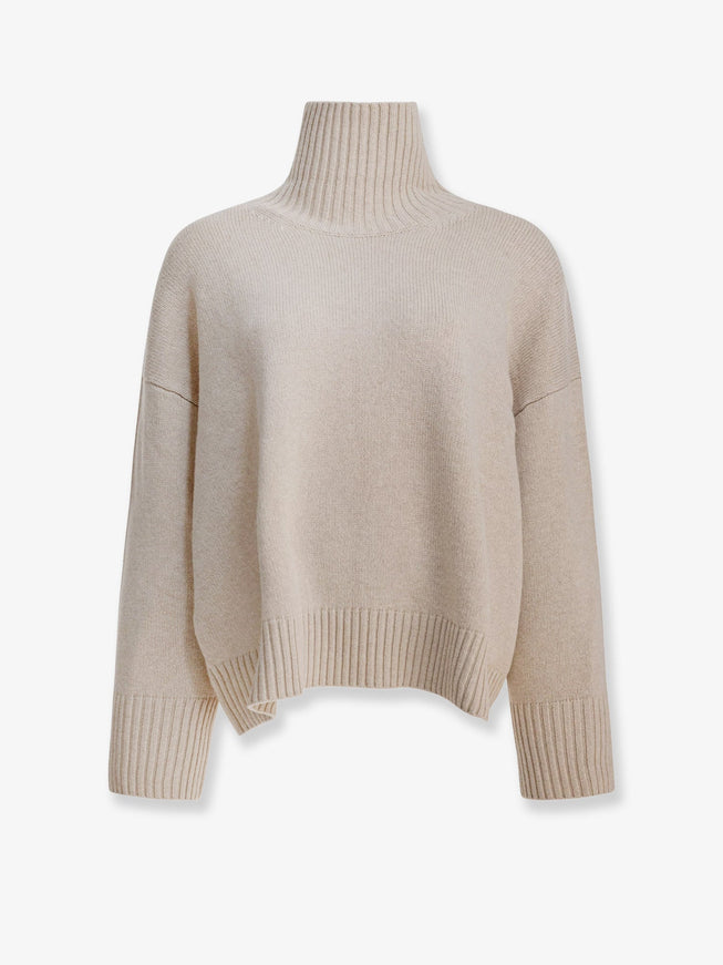 Soeur William Merino Wool Turtleneck Sweater Ecru