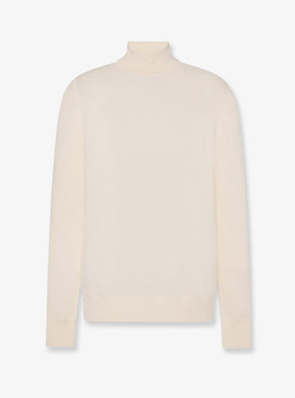 The Row Lizzy Cashmere Top Ivory