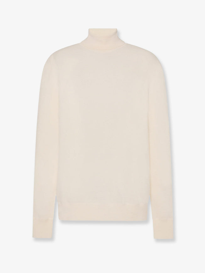 The Row Lizzy Cashmere Top Ivory