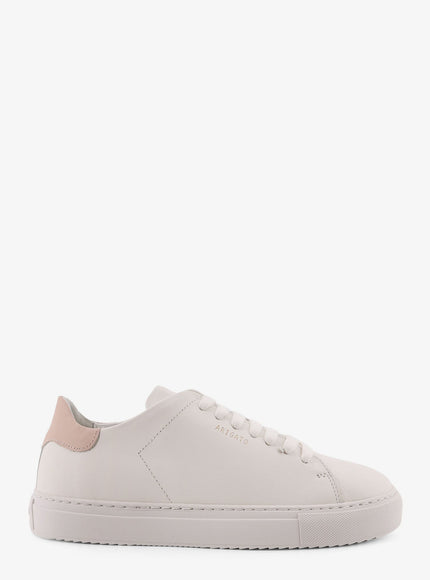 Axel Arigato Clean 90 Leather Sneakers Bianco Rosa