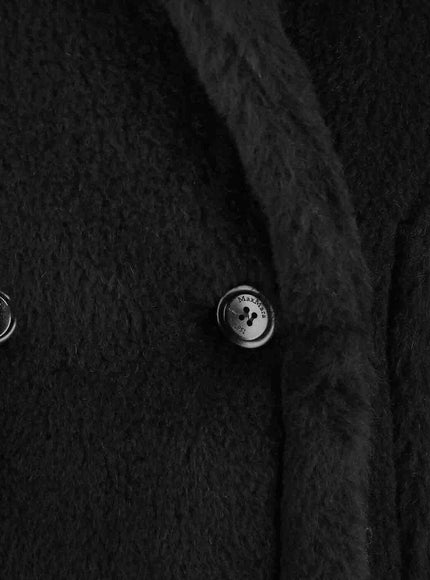 Max Mara Bormida Alpaca And Wool Sleeveless Coat