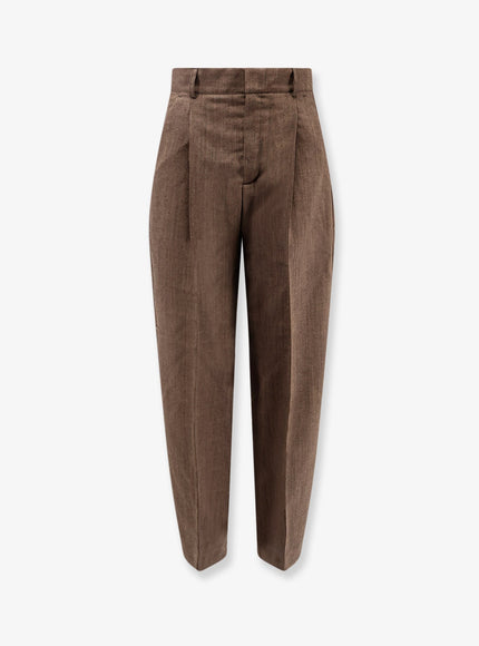 Soeur Graham Virgin Wool Trousers Marrone
