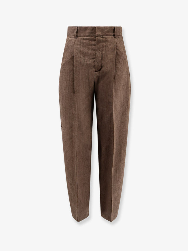 Soeur Graham Virgin Wool Trousers Marrone