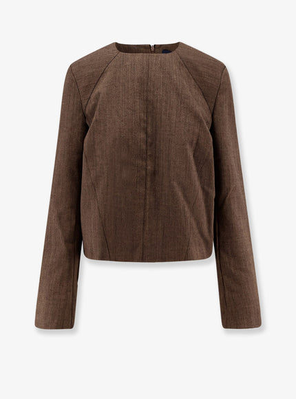 Soeur Giovana Virgin Wool Sweater Marrone