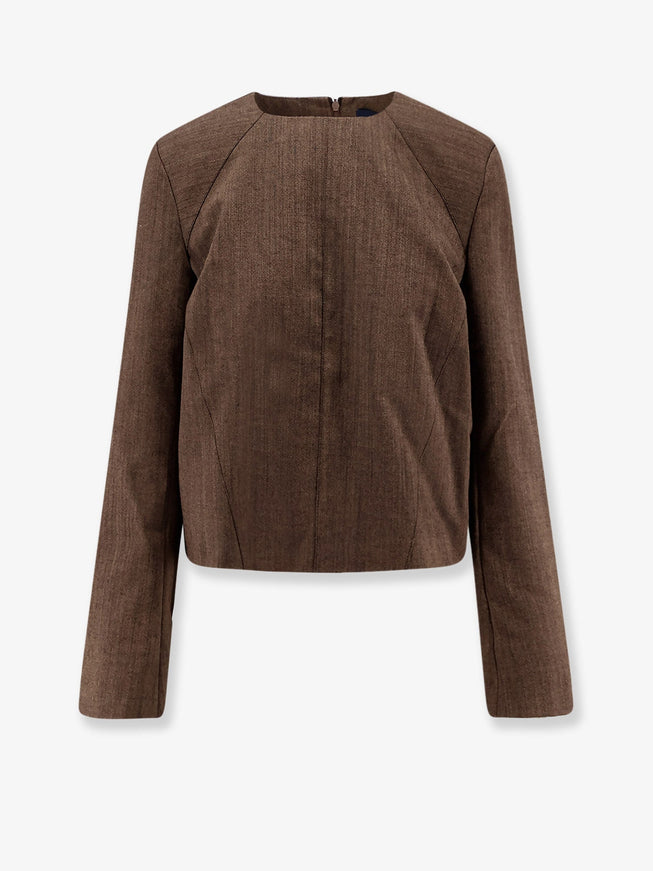 Soeur Giovana Virgin Wool Sweater Marrone