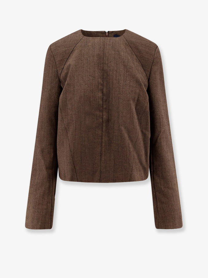 Soeur Giovana Virgin Wool Sweater Marrone