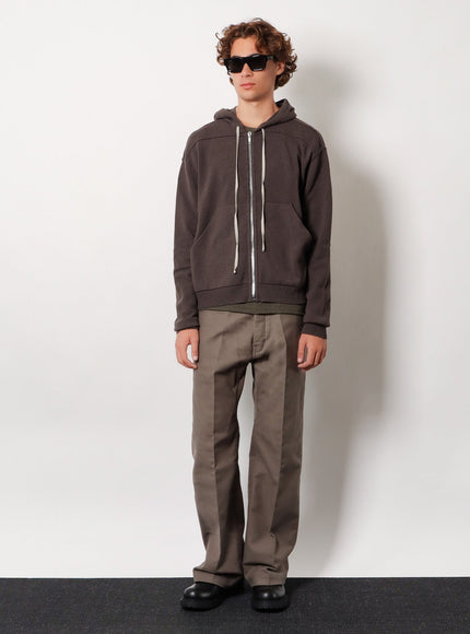 Rick Owens Cashmere Hooded Sweatshirt