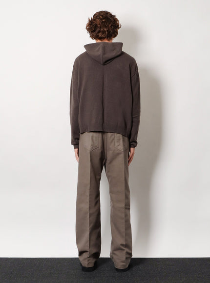 Rick Owens Cashmere Hooded Sweatshirt