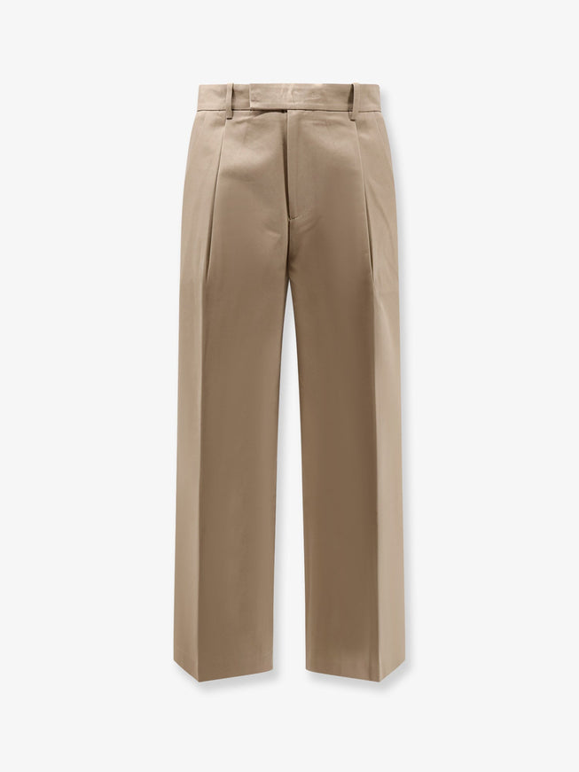 Tonywack Unisex Cotton Trousers Beige