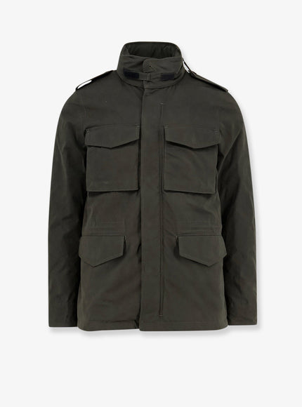 Aspesi Minifield Cotton Blend Sahariana Verdone