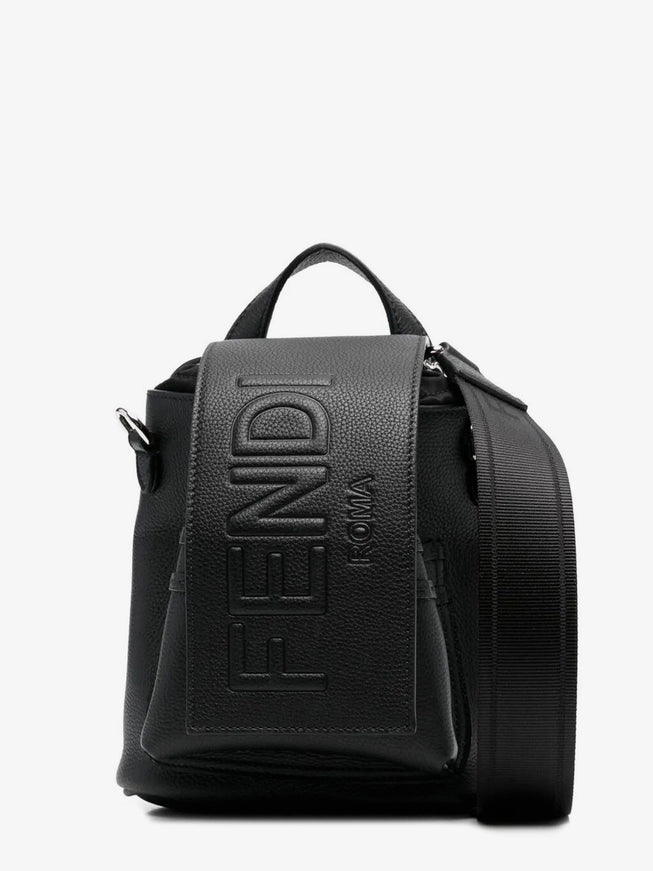 Fendi Mini Strike Cher Messenger Bag Uni Neropalladio