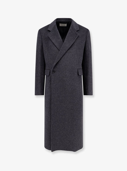 Tonywack Tailored Wool And Cashmere Coat Grigio