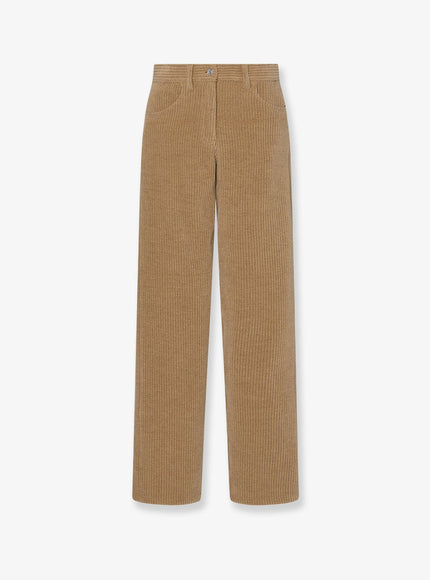 The Row Clair Corduroy Trousers Anise
