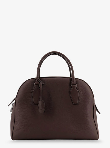 The Row India 12.00 Leather Handbag Uni Deep Brown Ans