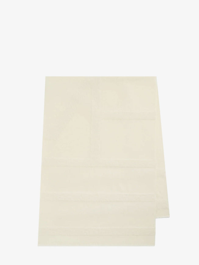 Toteme Virgin Wool And Alpaca Scarf Uni Off-White