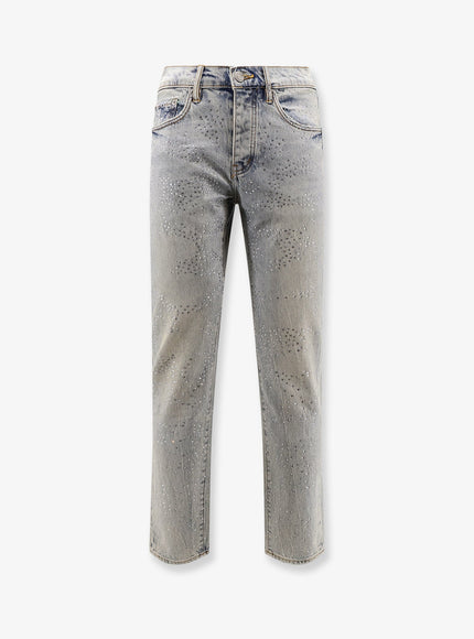 Purple Brand Velvet Skinny Jeans Blu