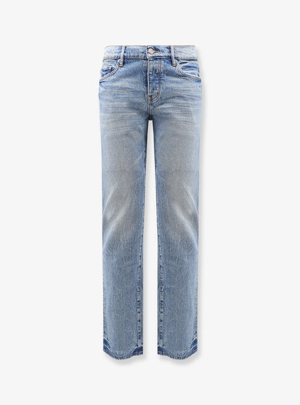 Purple Brand Skinny Flare Jeans Blu