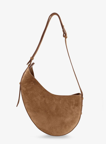 Soeur Suede Crossbody Bag Uni Marrone