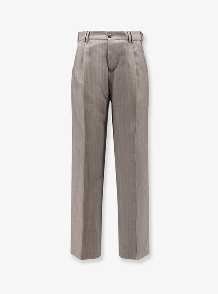 Pt Torino Michael Virgin Wool Trousers Tortora