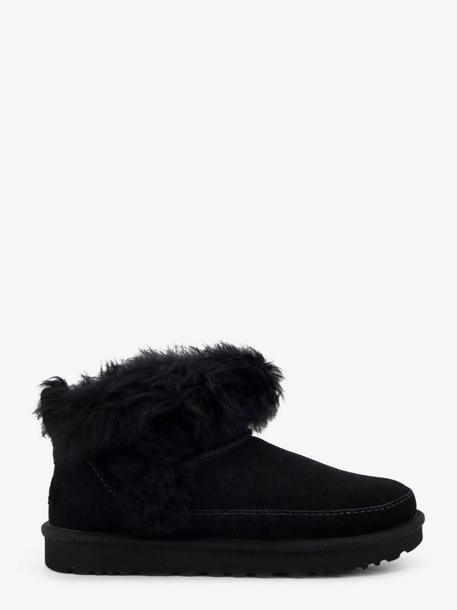 Ugg W Classic Ultra Mini Suede Boots Black