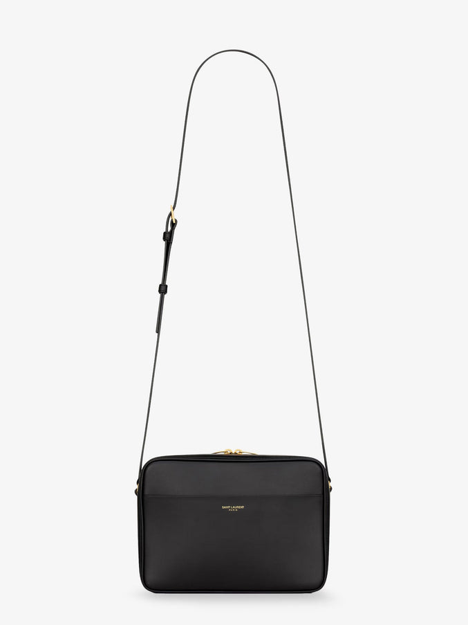 Saint Laurent Leather Camera Bag Shoulder Bag Uni Nero