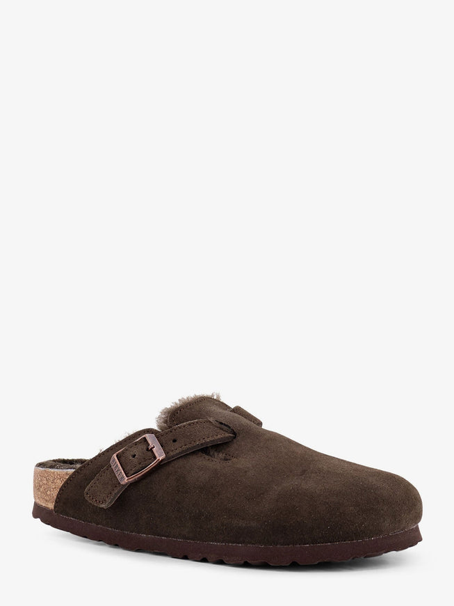 Birkenstock Boston Vl/Shearling Suede Mule
