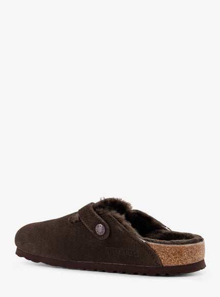 Birkenstock Boston Vl/Shearling Suede Mule