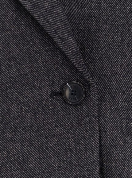Boss Jafleni Double-Breasted Wool Blend Blazer