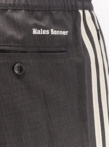 Adidas X Wales Bonner Wool Blend Trousers With Iconic Detail On The Side