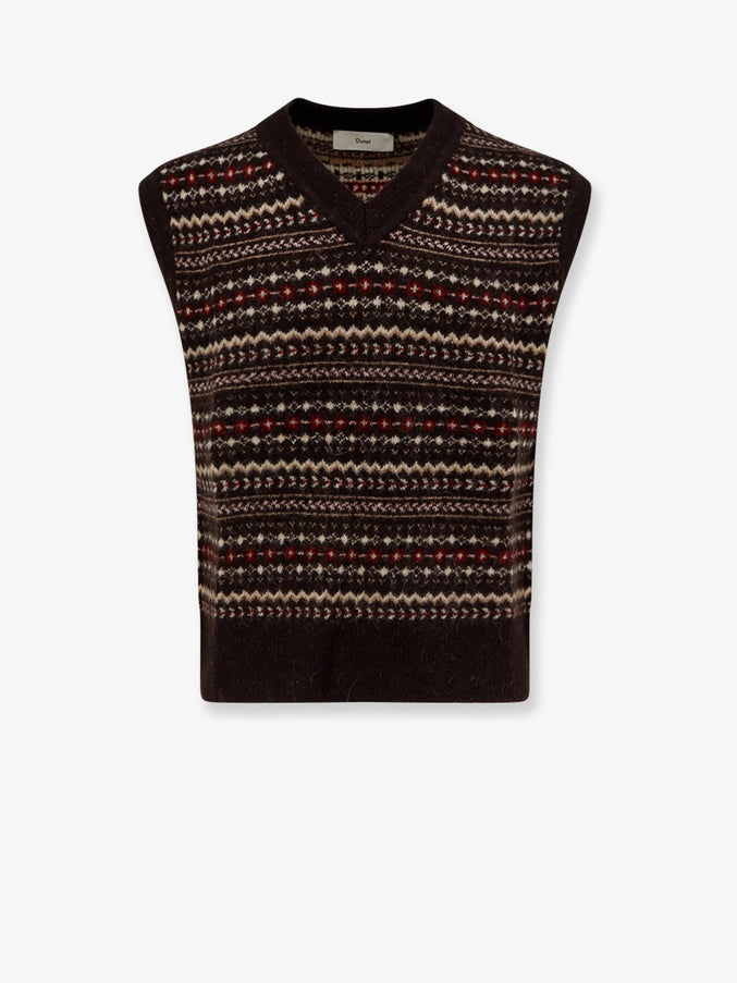 Dunst Crafted Unisex Vest Marrone