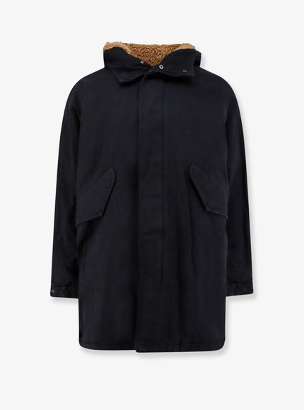 Aspesi Fuller Cotton Parka Blu