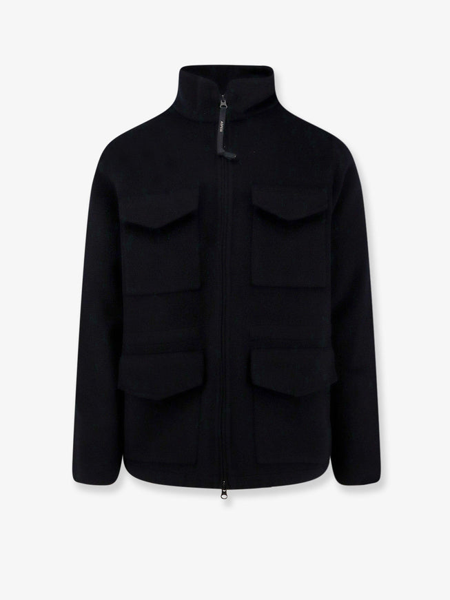 Aspesi Nelson Wool Coat Blu