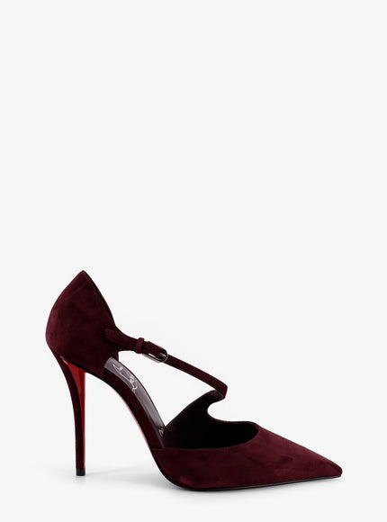 Christian Louboutin Miss Ziggyta 100 Suede Pumps Amara Lin Amara