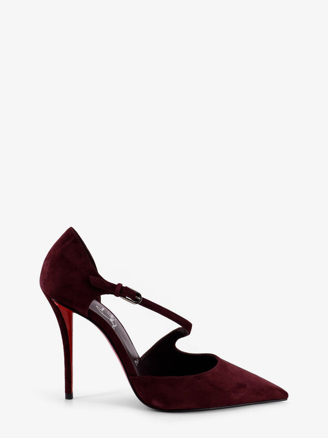 Christian Louboutin Miss Ziggyta 100 Suede Pumps Amara Lin Amara