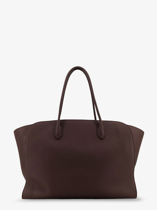 The Row Marlo Hammered Leather Shoulder Bag Uni Deep Brown Ans