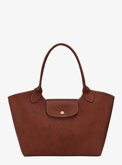 Longchamp Paris Epure L Leather Shoulder Bag Uni Brun