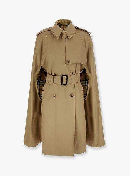 Burberry Belmont Cotton Trench Beige